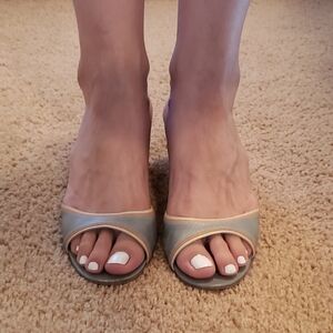 Marc Jacobs Kitten Heel Mule Size 8.5